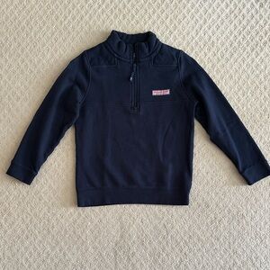 Vineyard Vines ShepShirt Quarter-Zip Pullover Navy Size Small